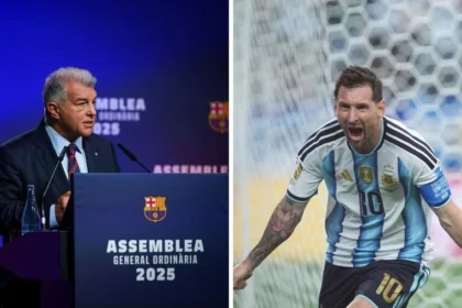 Joan laporta, presidente do barcelona, exige arbitragem imparcial na final
