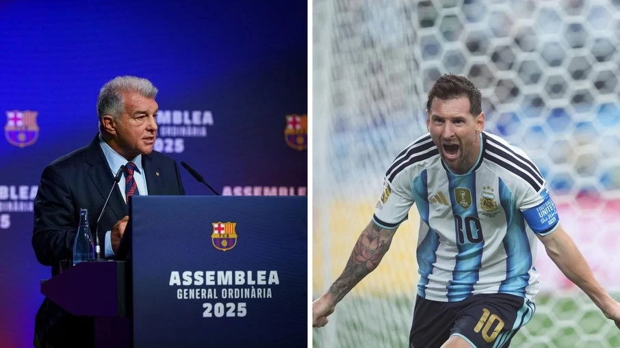 Joan laporta, presidente do barcelona, exige arbitragem imparcial na final