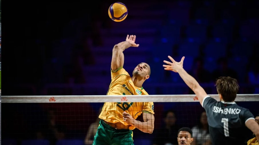 Vôlei masculino: brasil enfrenta china em decisão crucial na vnl