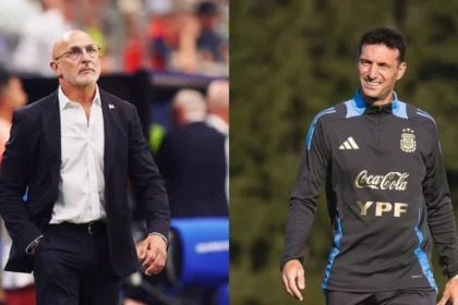 Copa do mundo 2026: professor de la fuente e aluno