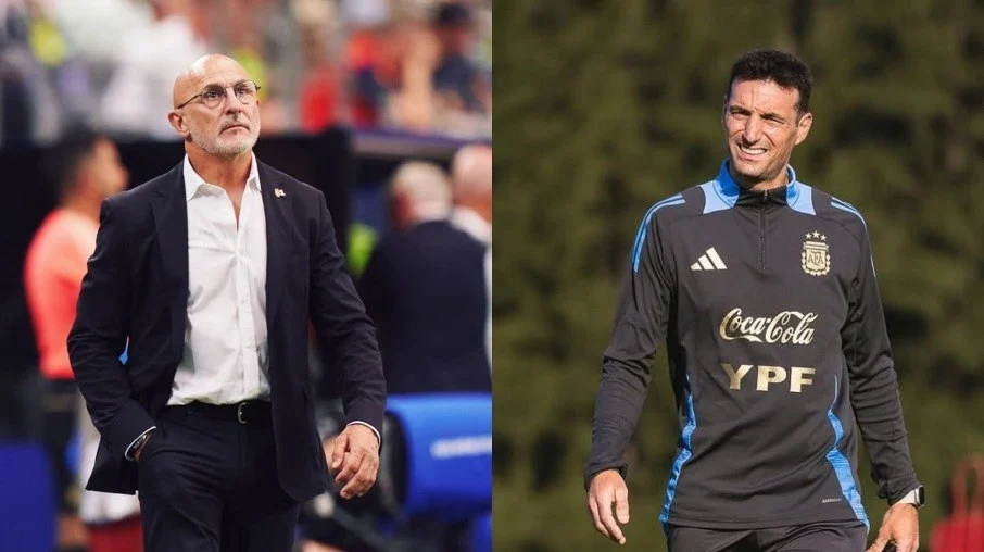 Copa do mundo 2026: professor de la fuente e aluno