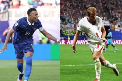 Copa do mundo: inglaterra abre o placar contra a frança
