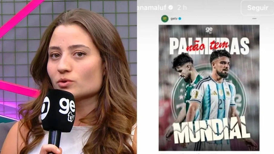 Jornalista da ge. Tv defende palmeiras de piada ‘sem mundial’ pós copa