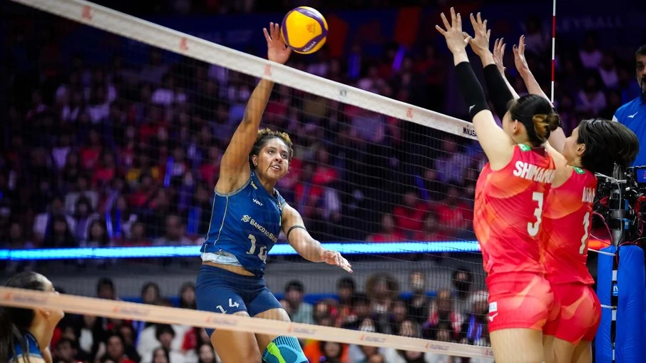 Vôlei feminino: brasil enfrenta japão em duelo crucial pelas quartas