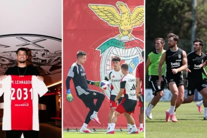 Benfica, ajax e besiktas dão o pontapé inicial: gigantes europeus