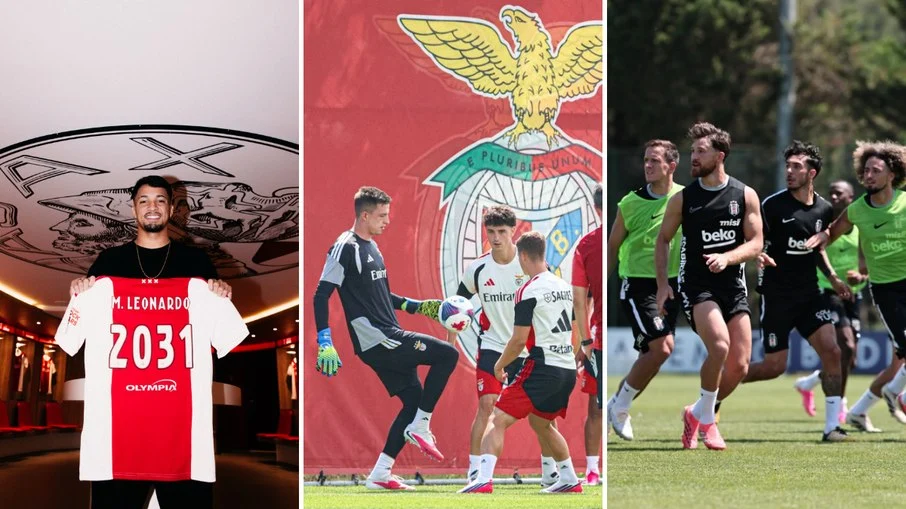 Benfica, ajax e besiktas dão o pontapé inicial: gigantes europeus