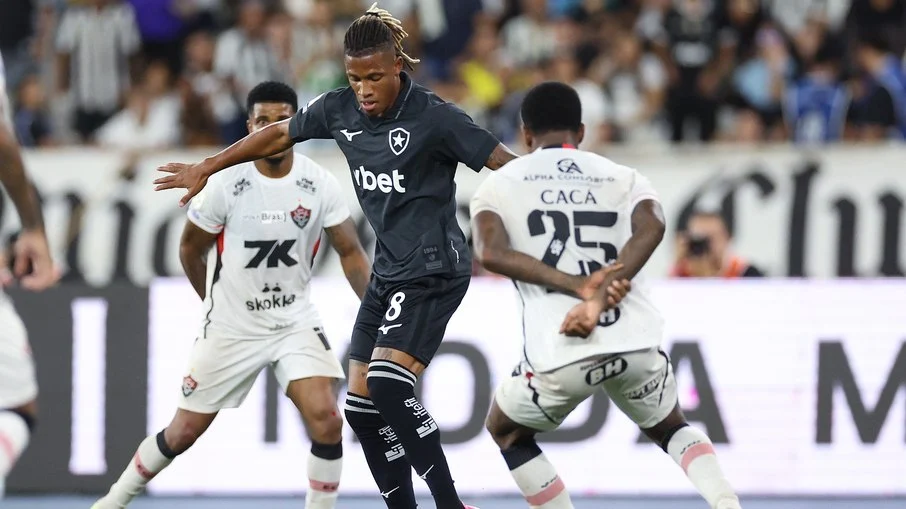 Botafogo empata sem gols com vitória no nilton santos e