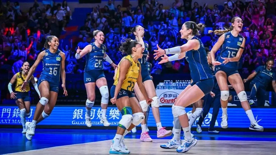 Brasil busca título inédito da liga das nações de vôlei