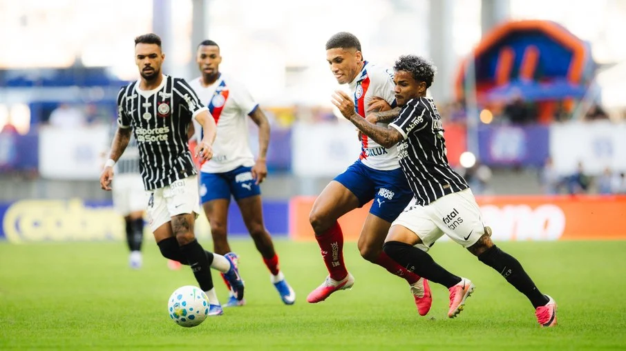 Corinthians empata fora de casa com o bahia na fonte