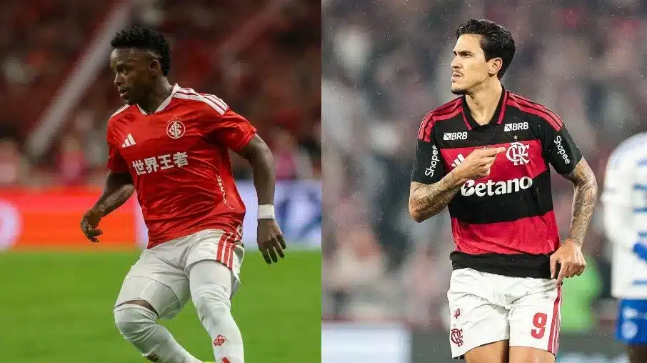 Internacional e flamengo se enfrentam no beira rio em duelo de