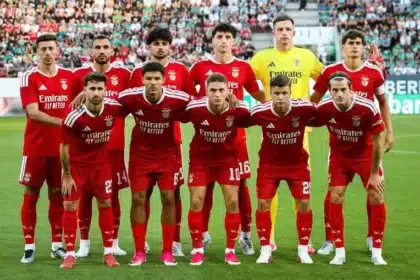 Benfica busca virada épica na liga europa contra o st.