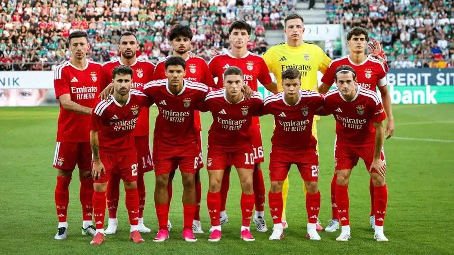 Benfica busca virada épica na liga europa contra o st.