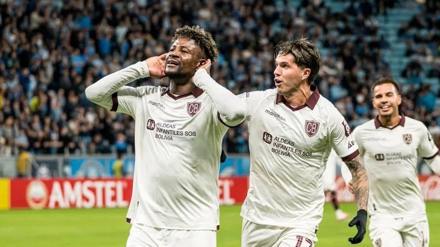 Grêmio fora da sul americana: bolívar vence na arena, elimina o