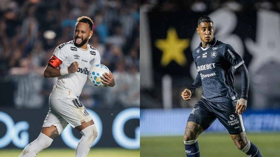Com neymar, santos recebe remo na vila belmiro para abrir
