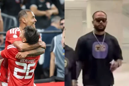 Memphis depay visto na neo química arena durante eliminação do