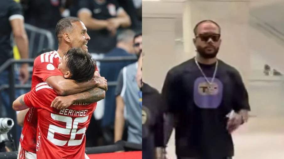 Memphis depay visto na neo química arena durante eliminação do