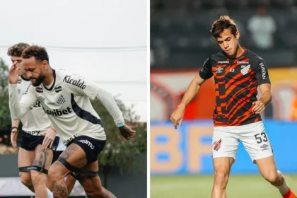 Brasileirão: sem neymar, santos recebe athletico pr buscando se afastar do