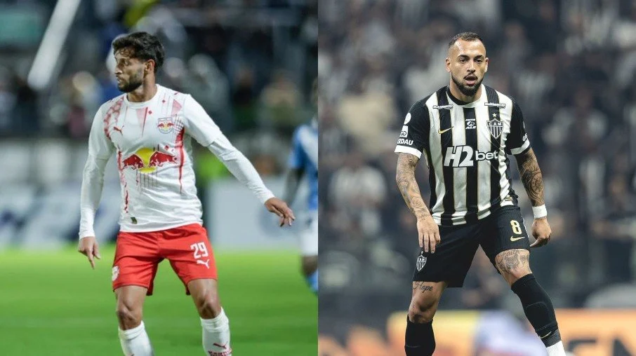Bragantino e atlético mg abrem oitavas da sul americana em duelo 100%