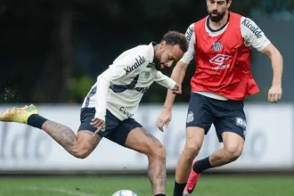 Neymar topa desafio do sintético no nubank parque em clássico