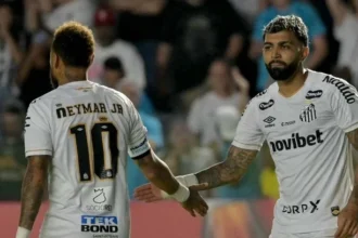 Gabigol persegue gol centenário pelo santos e tenta romper seca