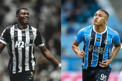Atlético mg e grêmio duelam por destinos opostos: galo busca g 5,