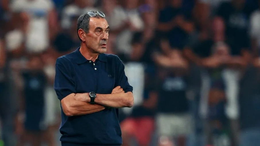 Maurizio sarri estreia oficialmente na atalanta pela conference league contra