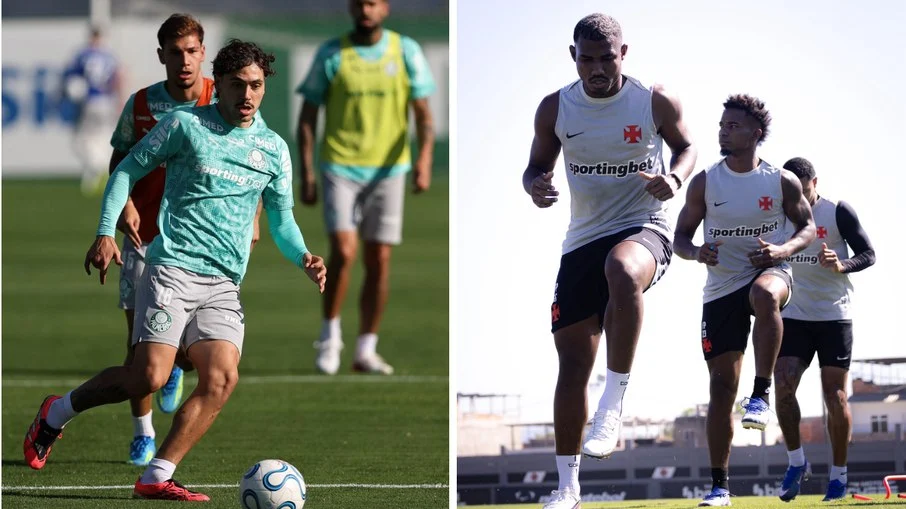 Palmeiras, líder do brasileirão, testa reação do vasco no nubank