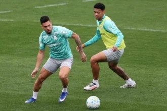 Retorno à vista: piquerez e paulinho treinam com o elenco