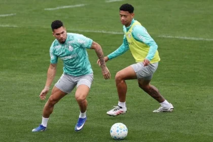 Retorno à vista: piquerez e paulinho treinam com o elenco