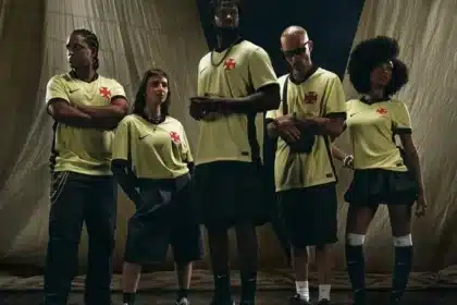 Vasco da gama lança terceiro uniforme ‘nascida do vento’ para