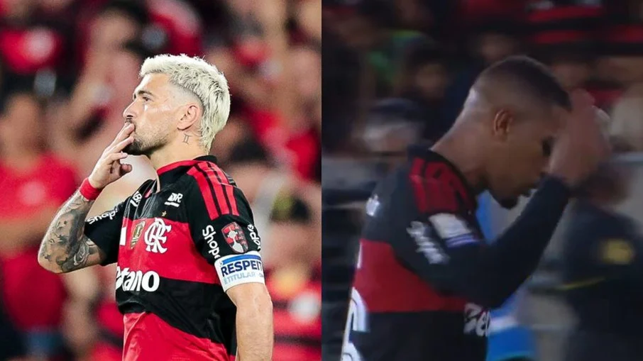 Arrascaeta ‘ignora’ samuel lino em campo? Entenda a polêmica no