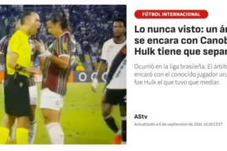 Árbitro ‘peita’ canobbio em clássico carioca, causa fúria de hulk