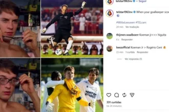 Filho de ídolo holandês, goleiro ronald koeman jr. Choca o