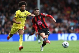 Rayan e igor thiago apagados: bournemouth e brentford empatam em
