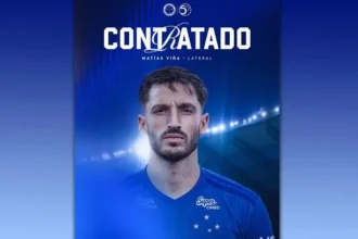 Cruzeiro define a camisa de matías viña: lateral uruguaio ex flamengo