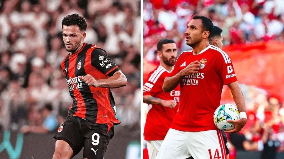 Milan x benfica na liga europa: palpite de empate com