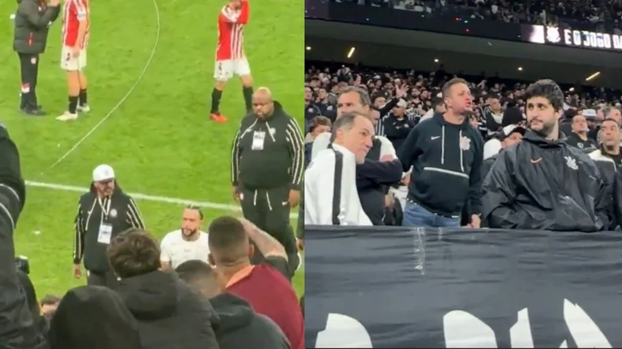 Fúria alvinegra na neo química arena: torcida do corinthians detona