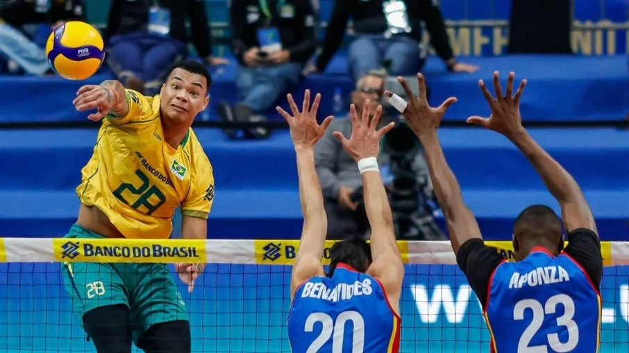 Vôlei masculino: brasil x venezuela no pré olímpico; veja palpite, onde