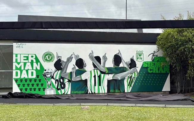 Atlético nacional e chapecoense: solidariedade eterna celebrada em medellín com