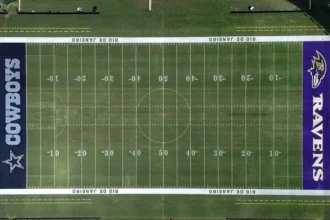 Maracanã revela gramado transformado para jogo histórico da nfl após