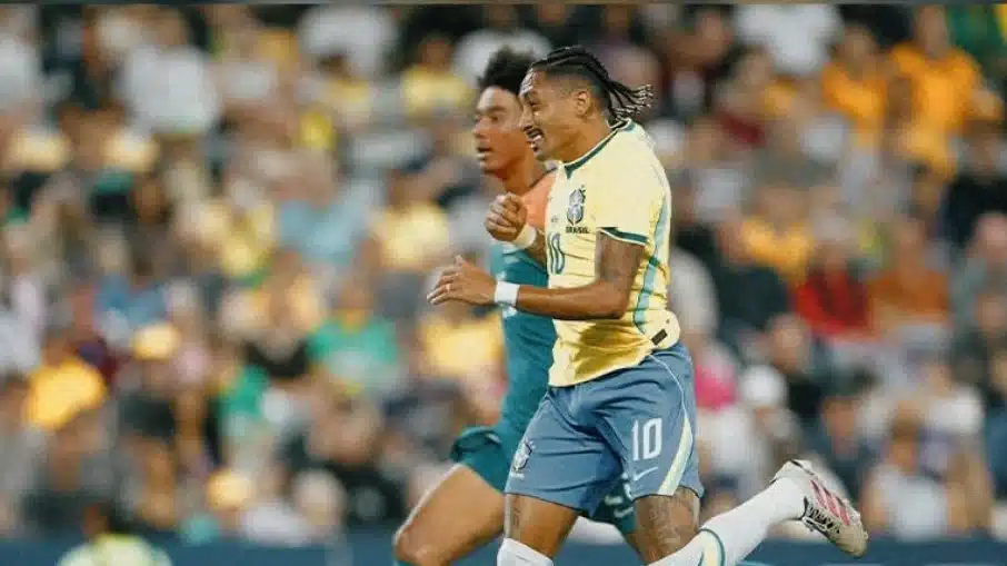 Brasil x austrália: vanderson brilha com gol relâmpago em amistoso