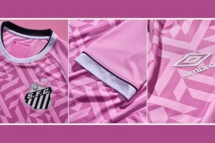 Santos lança camisa exclusiva do outubro rosa com design inovador