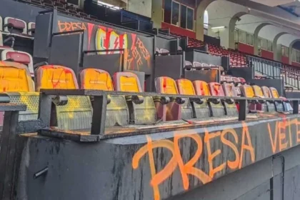 Estádio de vallecas é vandalizado antes de reabertura do rayo