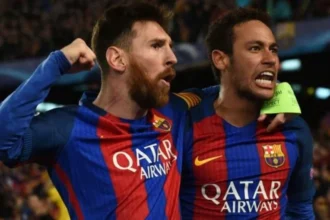 Neymar envia mensagem emocionante a messi antes de despedida da