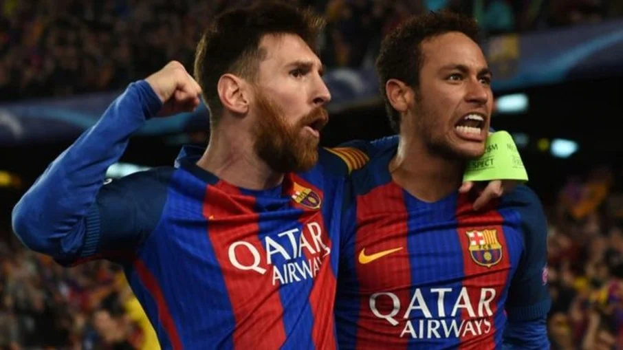 Neymar envia mensagem emocionante a messi antes de despedida da