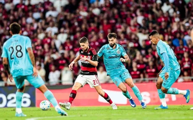 Santos e flamengo em duelo direto: líderes do returno do